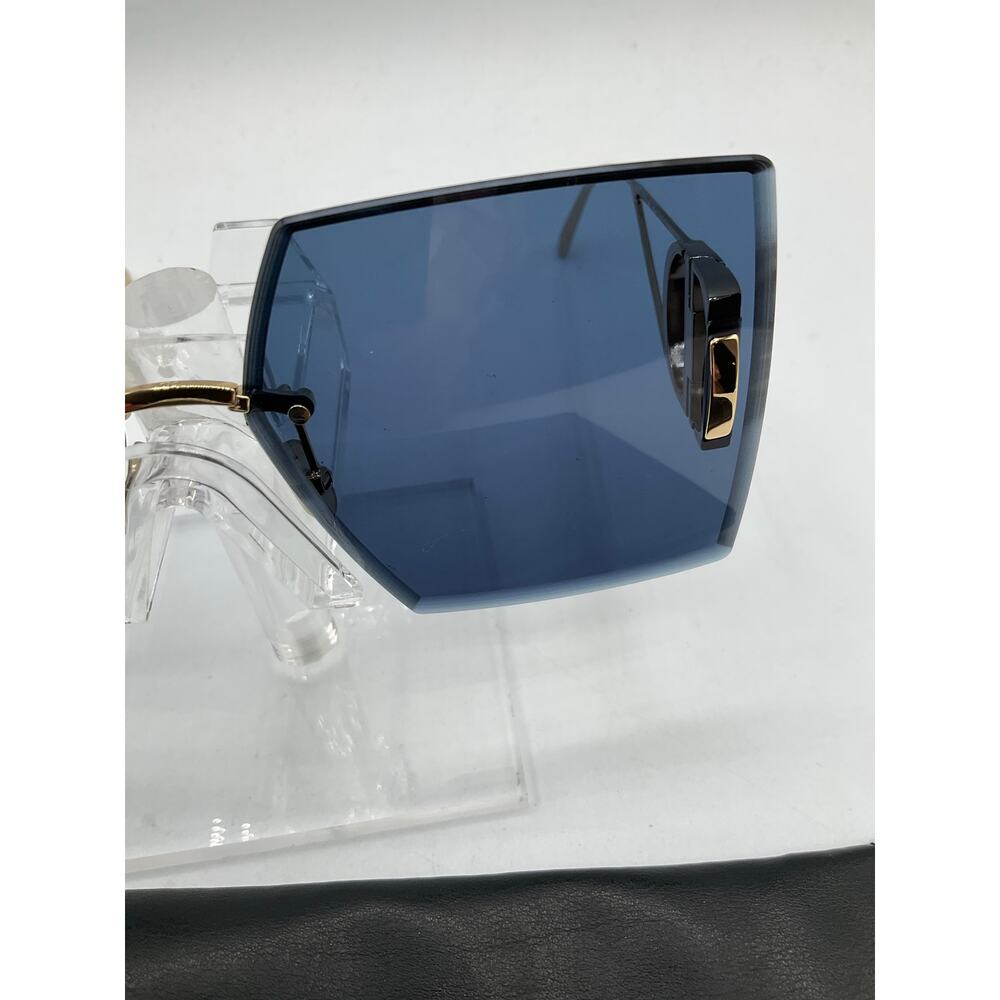 Pre-Owned CHRISTIAN DIOR Sunglasses-TF18017381, Blue Lens/Gold Frame - Picture 6 of 10